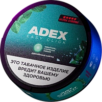 Фото  Табак жевательный ADEX ULTRASTRONG SLIM CLICK double mint 