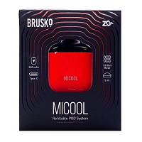 Фото 2 Электронная система BRUSKO ZQ MICOOL (красный) 