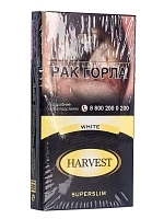 Фото  Сигареты с фильтром HARVEST WHITE Superslims 