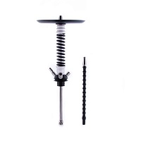 Фото 1 Кальян MAMAY CUSTOMS Coilovers MINI бело-чёрный (без колбы) гр. bus 