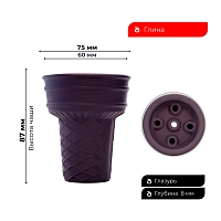 Фото 1 Чашка Gelato Cioccolato clea 