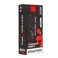 Фото  TIKOBA X SMOKE KITCHEN SOLO Грейпфрут Лимон 9000 затяжек 