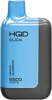 Фото  HQD CLICK Устройство + картридж Манго Черника (5500 затяжек) 