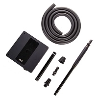 Фото 2 Кальян Hoob Atom Чёрный x Чёрный | Hoob Cube Black 