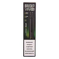 Фото  BRUSKO VINI X2 Виноград (2800 затяжек) 