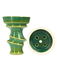 Фото  Чашка Tortuga Мона глазурь зелёная 