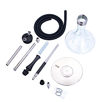 Фото 3 Кальян Hoob Mars Pro mini | Black x SS 