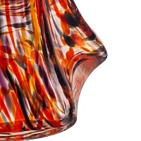 Фото 3 Колба Vessel Glass Пирамида красно-чёрная крошка 