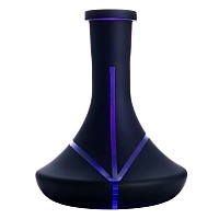 Фото 1 Колба Vessel Glass Крафт полоски фиолетовые (1-175) 