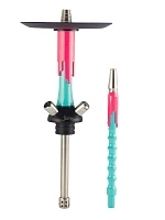 Фото 3 Кальян MAMAY CUSTOMS Flow мятно-розовый ф. (без колбы) 