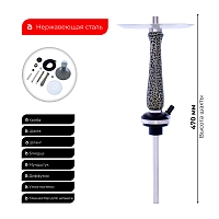 Фото 2 Кальян Maverick 2.0 Cracle Blue Set 