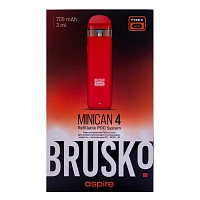 Фото 1 Электронная система BRUSKO Minican 4 красный 