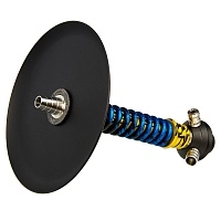 Фото 3 Кальян MAMAY CUSTOMS Coilovers MINI синий сплеш-золотой сплеш (без колбы) 