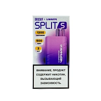 Фото  BRUSKO Split S Черника (1200 затяжек) 