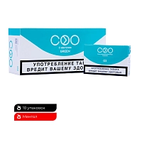 Фото 1 COO GREEN Ментол Табак нагреваемый в стиках 