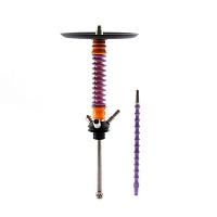 Фото  Кальян MAMAY CUSTOMS Coilovers MINI оранжево-сиреневый (без колбы) 