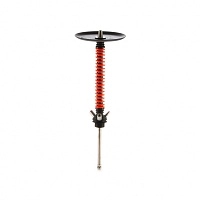 Фото 2 Кальян MAMAY CUSTOMS Coilovers черно-оранжевый ф (без колбы) 1 