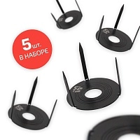 Фото 1 Фиксатор для фрукта WATTA черный (комплект 5шт) 