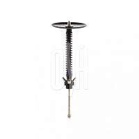 Фото 2 Кальян MAMAY CUSTOMS Coilovers чёрно-синий лак (без колбы) 