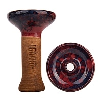 Фото  Чашка Облако Phunnel M Glaze Top вишнево-черный мрамор 