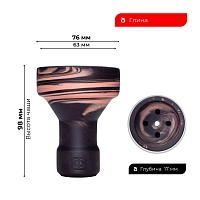 Фото 2 Чашка Форма Убивашка L розовая 