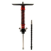 Фото  Кальян MAMAY CUSTOMS Coilovers MINI Coil анод. красный Б. (без колбы) 