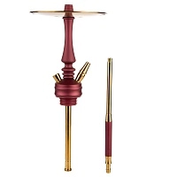 Фото 1 Кальян Hoob Mars mini Винный красный x Золото 