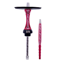 Фото 5 Кальян Alpha Hookah X Artist red matte (без колбы) 