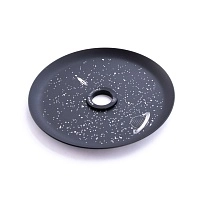 Фото 2 Кальян MAMAY CUSTOMS Coilovers gold (грав. космос) (без колбы) 