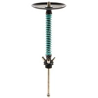 Фото  Кальян MAMAY CUSTOMS Coilovers мята-хром (без колбы) 