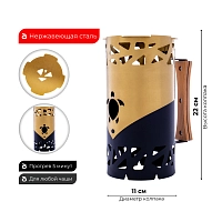 Фото 2 Колпак PRO Tortuga золото 