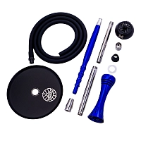 Фото 3 Кальян Alpha Hookah X dark blue (без колбы) 