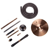 Фото 1 Кальян Hoob Go Британский гоночный зелёный x Бронза 