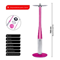 Фото 1 Кальян UNION Argument розовый 