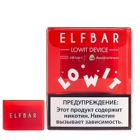 Фото 1 Набор Elf Bar Lowit (10W, 500 mAh) (Красный) 