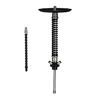 Фото 1 Кальян MAMAY CUSTOMS Coilovers хром-черный (грав. Rotor) (без колбы) 