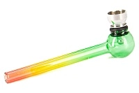 Фото  Трубка курительная стекло РЕГГИ 12см 