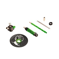 Фото 2 Кальян MAMAY CUSTOMS Coilover Micro Rick and Morty (грав.Ruben) (без колбы) 