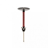 Фото  Кальян MAMAY CUSTOMS Coilovers чёрно-розовый (без колбы) 