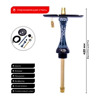 Фото 1 Кальян Alpha Hookah X SS VNDL Nardo Grey 