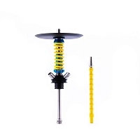 Фото  Кальян MAMAY CUSTOMS Coilover Micro blue-yellow (без колбы) 