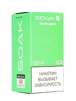 Фото  SOAK R Мятное драже 5000 затяжек 