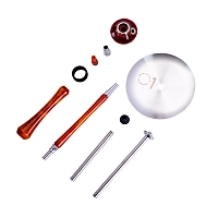 Фото 4 Кальян UNION Sleek акрил Full янтарный 