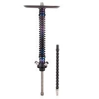 Фото 1 Кальян MAMAY CUSTOMS Coilover BIG SPECIAL ANOD dark space/чёрный (без колбы) 