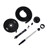 Фото 3 Кальян MISHA Jet Black черный матовый (без колбы) 