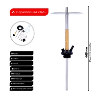 Фото 1 Кальян Fox Little + колба (прозрачная) 