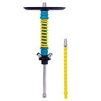Фото 1 Кальян MAMAY CUSTOMS Coilovers MINI морская волна-жёлтый (без колбы) 