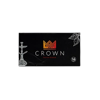 Фото 1 Уголь Crown кокосовый 16 шт (26 мм) 
