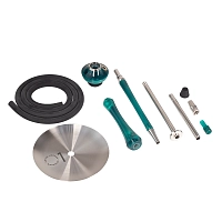 Фото 3 Кальян UNION Sleek акрил Full бирюзовый 