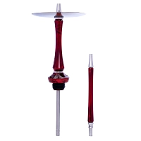 Фото 1 Кальян UNION Sleek акрил Full красный 